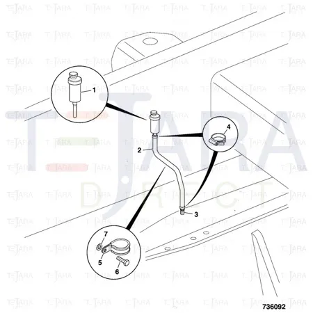 JCB Part No.# 32/925678, BREATHER - JCB Spare Parts