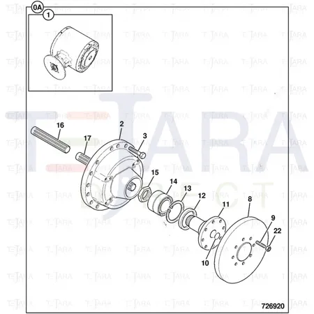 JCB Part No.# 904/20179, SEAL-TRIPLE LIP - JCB Spare Parts