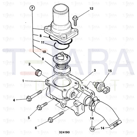 JCB Part No.# 02/202084, O RING - JCB Spare Parts