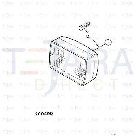 JCB Part No.# 700/31800, Light working - JCB Spare Parts
