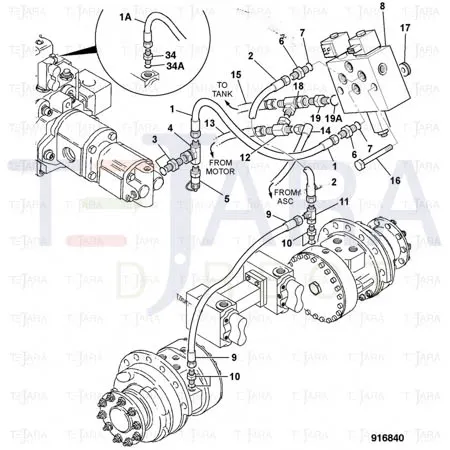 JCB Part No.# 25/220860, COIL - JCB Spare Parts