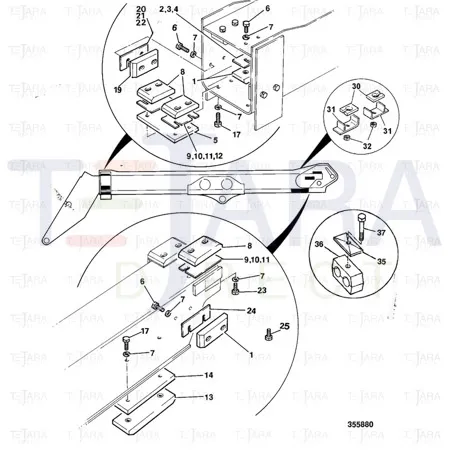 JCB Part No.# 162/01553, WEAR PAD SHIM (P42) 1.6MM - JCB Spare Parts
