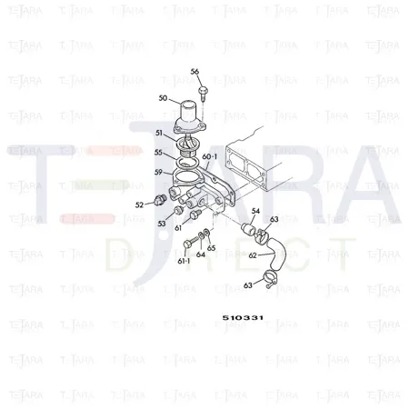 JCB Part No.# 02/801502, CONNECTOR - JCB Spare Parts