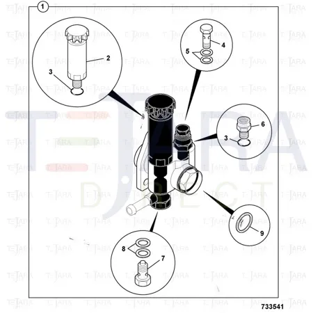 JCB Part No.# 17/926600, PUMP - JCB Spare Parts