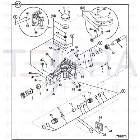 JCB Part No.# 331/55895, BREAKER REPAIR KIT - JCB Spare Parts