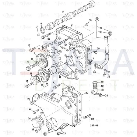 JCB Part No.# 02/200977, GASKET - JCB Spare Parts