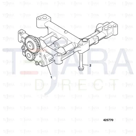 JCB Part No.# 02/202485, PUMP OIL - JCB Spare Parts