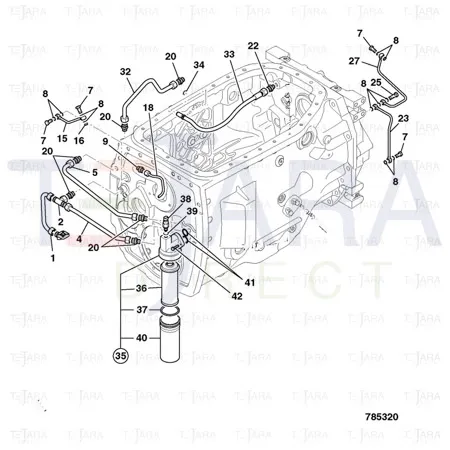 JCB Part No.# 32/925802, O-RING - JCB Spare Parts