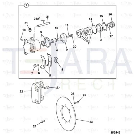 JCB Part No.# 15/920286, SEAL KIT - JCB Spare Parts