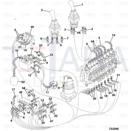 JCB Part No.# 32/925355, 3-35-04ATOR 35CC - JCB Spare Parts