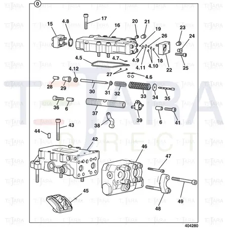JCB Part No.# 20/925815, Motor drive 130/14 - JCB Spare Parts