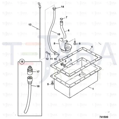 JCB Part No.# 02/630301, WASHER - JCB Spare Parts