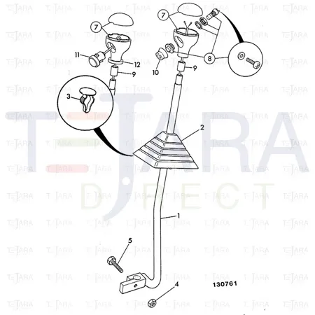 JCB Part No.# 701/43500, SWITCH-MICRO - JCB Spare Parts
