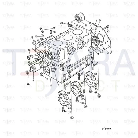 JCB Part No.# 02/630013, BEARING - JCB Spare Parts