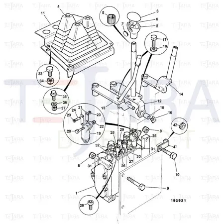JCB Part No.# 25/929320, PIN-PIVOT - JCB Spare Parts