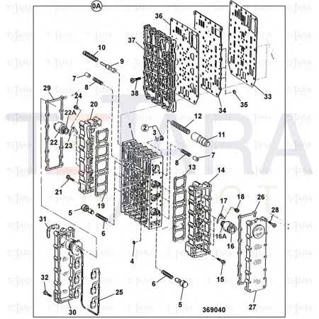 JCB Part No.# 04/600265, SPRING - JCB Spare Parts
