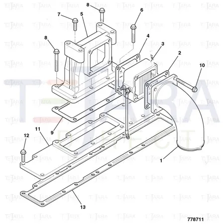 JCB Part No.# 826/10906, SCREW - JCB Spare Parts