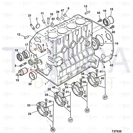 JCB Part No.# 02/634202, PLUG - JCB Spare Parts