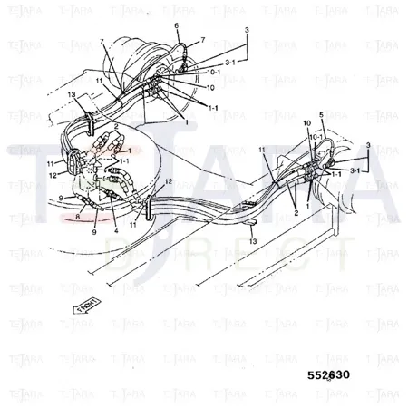 JCB Part No.# KNA0294, CUSHION RUBBER - JCB Spare Parts