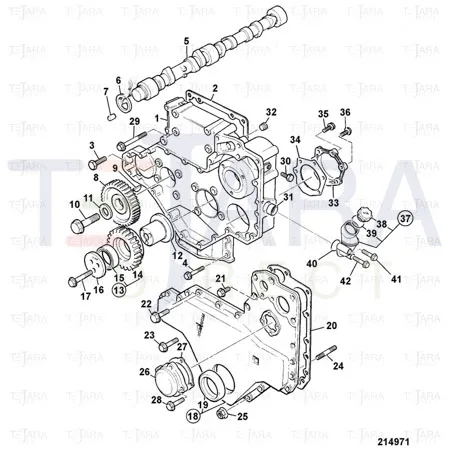 JCB Part No.# 02/202452, GASKET - JCB Spare Parts