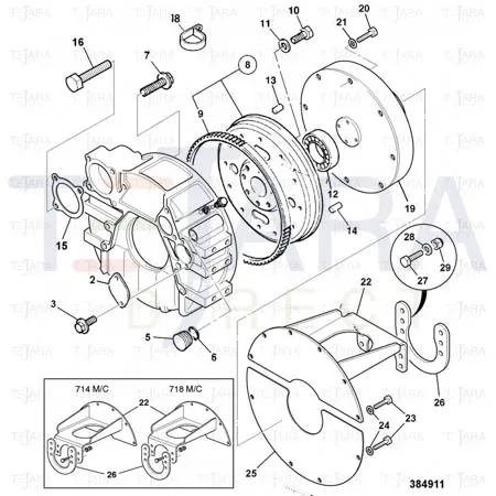 JCB Part No.# 826/10760, SCREW, TWELVE POINT CAP - JCB Spare Parts