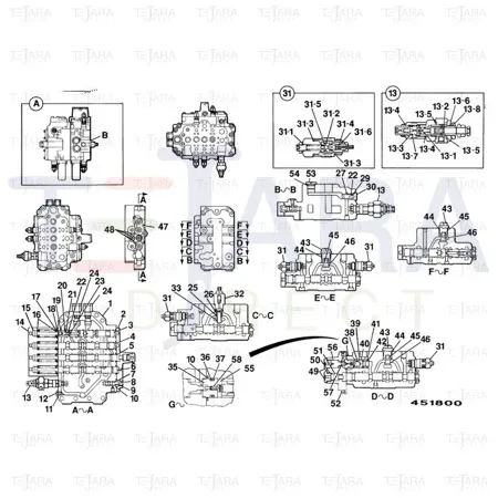 JCB Part No.# LBQ9220, O RING - JCB Spare Parts
