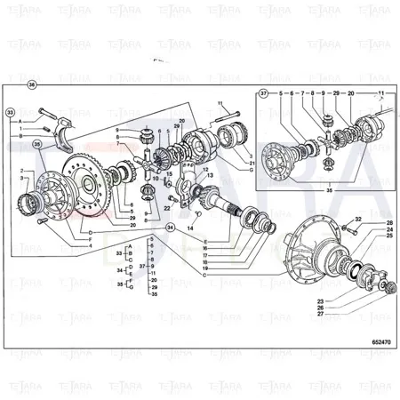 JCB Part No.# 10/300342, YOKE - JCB Spare Parts