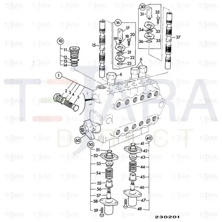 JCB Part No.# 920/01672, WIPER SEAL - JCB Spare Parts