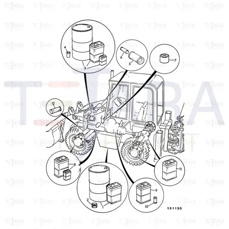 JCB Part No.# 32/905001, ELEMENT PQ=90 - JCB Spare Parts