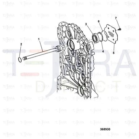 JCB Part No.# 04/800687, BEARING - JCB Spare Parts