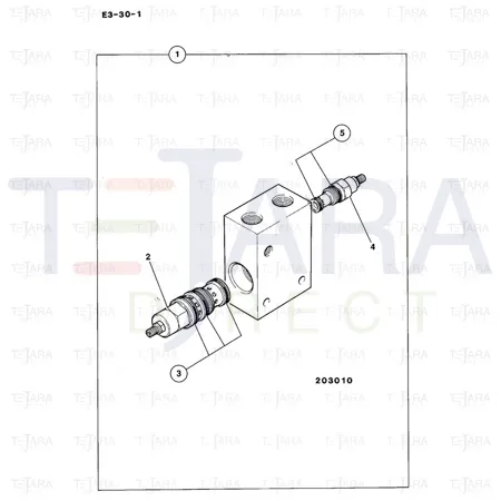 JCB Part No.# 25/921601, KIT-SEAL - JCB Spare Parts