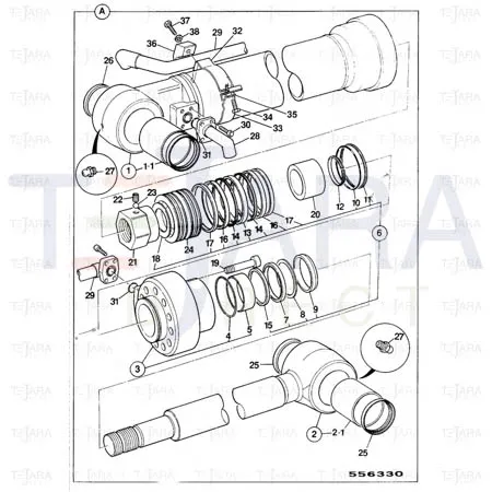 JCB Part No.# 6900/0782, PIN BUSHING - JCB Spare Parts
