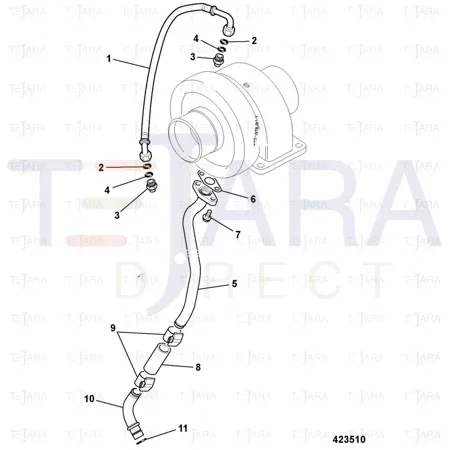 JCB Part No.# 02/911246, O RING - JCB Spare Parts