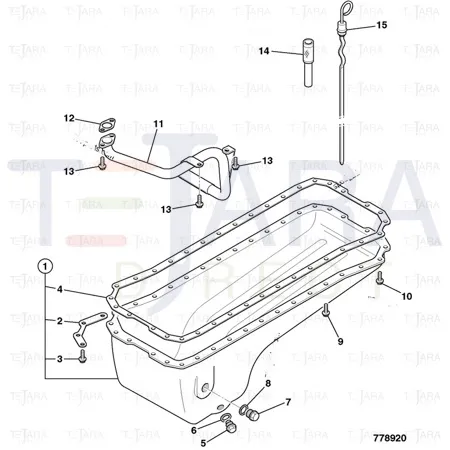JCB Part No.# 02/911270, PLATE - JCB Spare Parts