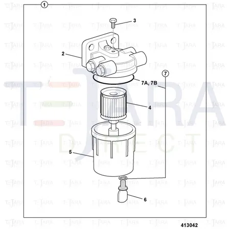 JCB Part No.# 32/925373, PLUG DRAIN ASSEMBL - JCB Spare Parts