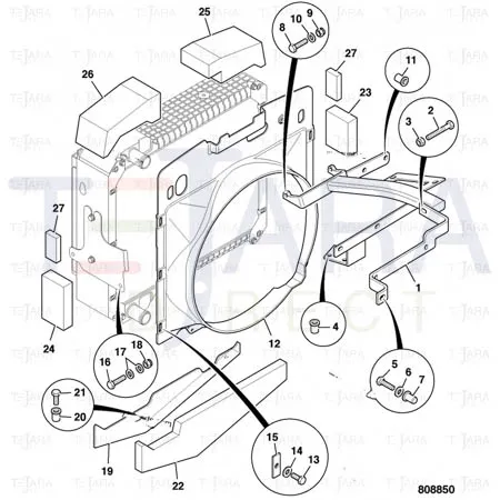 JCB Part No.# 1315/3408Z, BOLT M10x30 (GLOBAL) - JCB Spare Parts