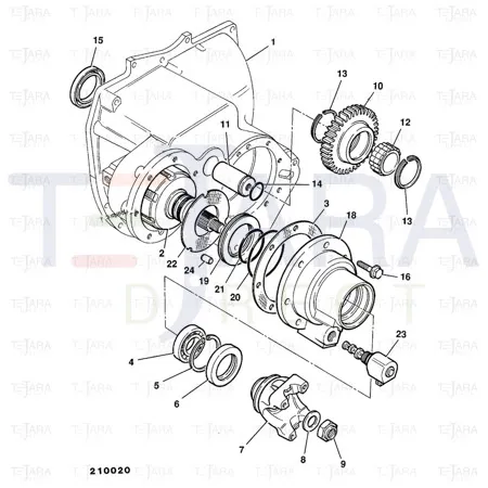 JCB Part No.# 25/221056, SOLENOID COIL  DUETSCH 12 - JCB Spare Parts