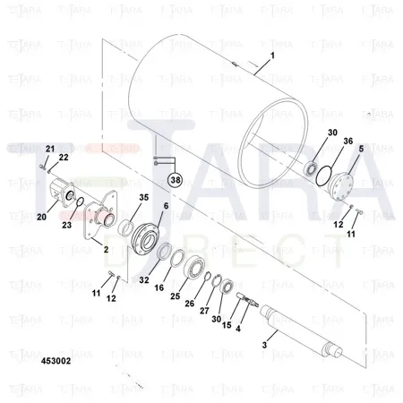 JCB Part No.# 2772/11630, O Ring - JCB Spare Parts