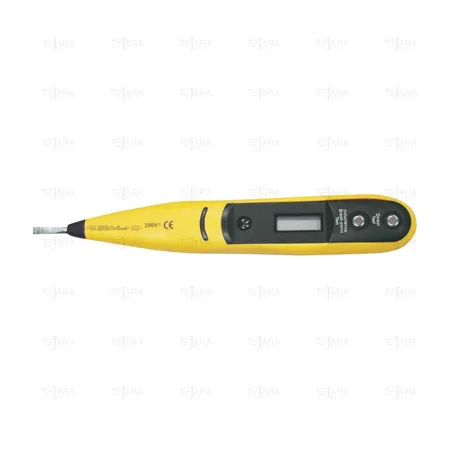 VOLTAGE TESTER 160 X 3 X 15 MM 0 - 220 V WITH CLIP - EGA Master