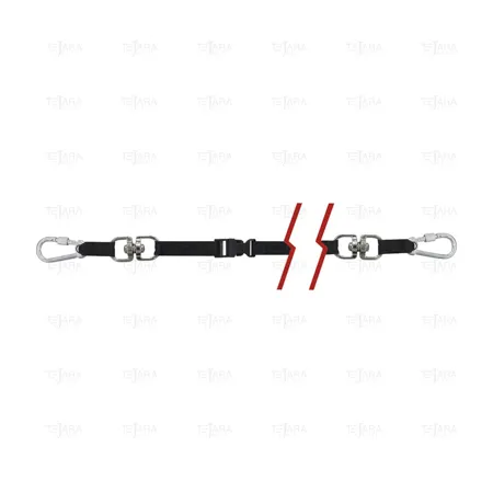 CARABINER LANYARD UV RESISTANT SPINNING PIECE ACO - EGA Master