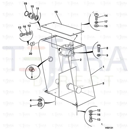 JCB Part No.# 4102/1951, Sealant - JCB Spare Parts