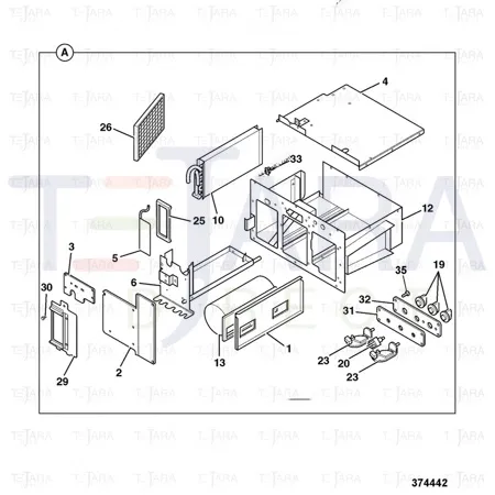JCB Part No.# 701/80231, SWITCH:PRESSURE-BINARY - JCB Spare Parts