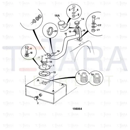 JCB Part No.# 834/00858, Sleeve blanking - JCB Spare Parts