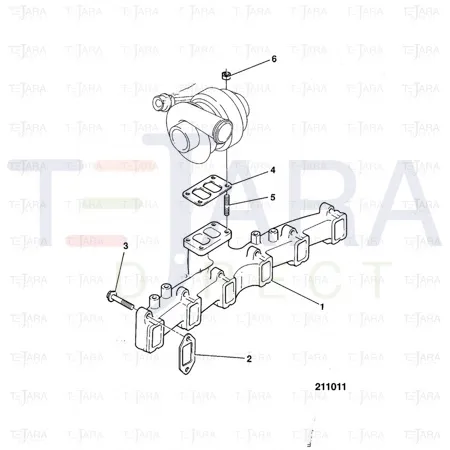 JCB Part No.# 02/911078, STUD - JCB Spare Parts