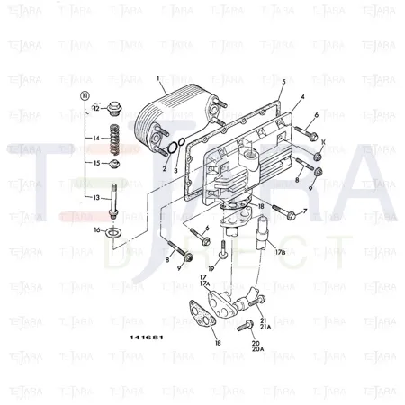 JCB Part No.# 02/291109, SCREW - JCB Spare Parts