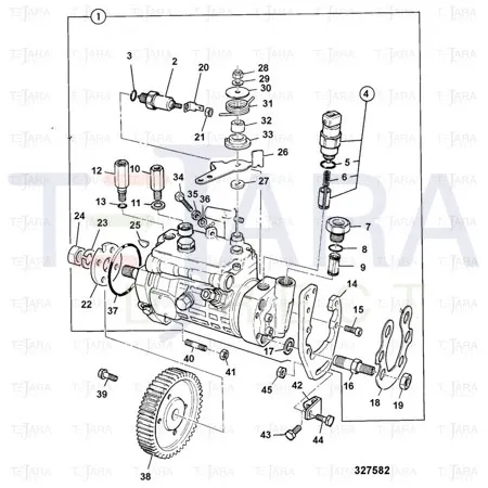 JCB Part No.# 02/201712, O RING - JCB Spare Parts
