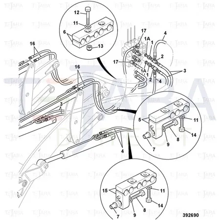 JCB Part No.# 1315/0309Z, SET SCREW M8x35(KANBAN) - JCB Spare Parts