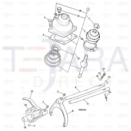 JCB Part No.# 460/17603, BAFFLE - JCB Spare Parts