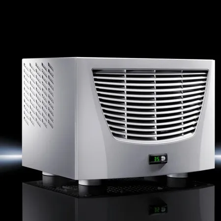 Rittal, SK Blue E Cooling Unit, Roof-Mounted, 2 Kw, 400 V, 2~, 50/60 Hz, Sheet Steel