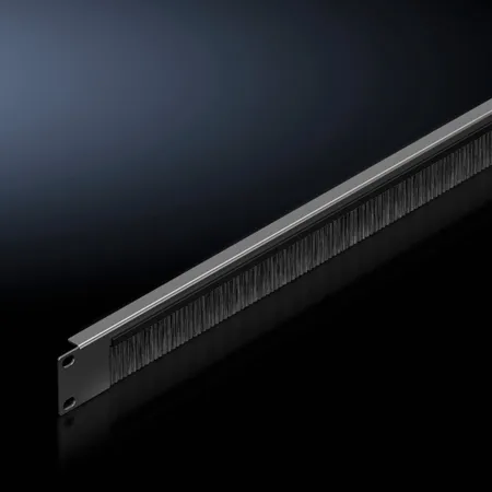 Rittal, Cable Management Panel With Brush Strip 482.6 MM (19") W482.6